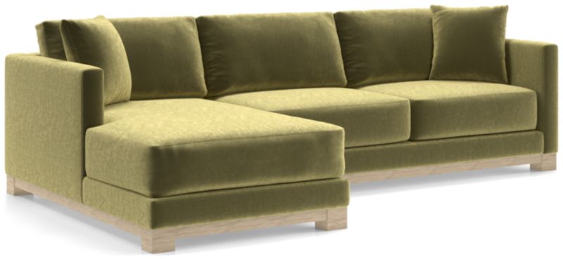 Gather Wood Base 2-Piece Sectional - image 0 of 10