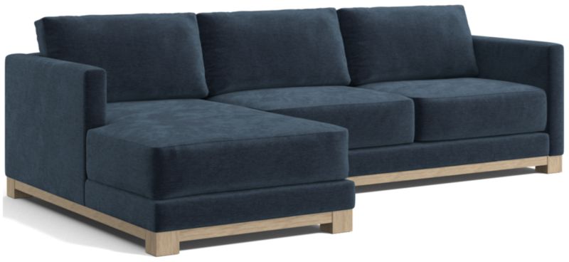 Gather Wood Base 2-Piece Sectional - image 0 of 7