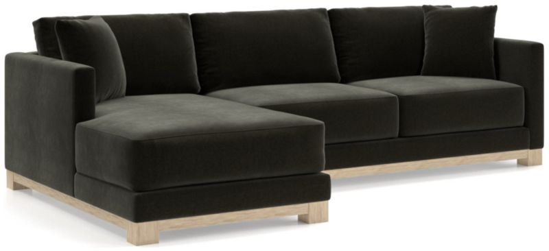 Gather Wood Base 2-Piece Sectional - image 0 of 10