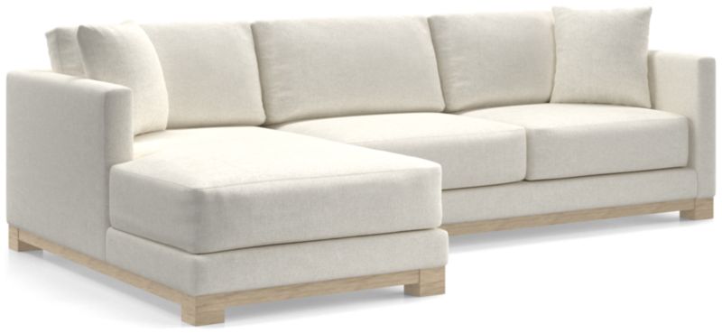 Gather Wood Base 2-Piece Sectional - image 0 of 10