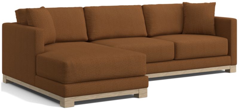 Gather Wood Base 2-Piece Sectional - image 0 of 10