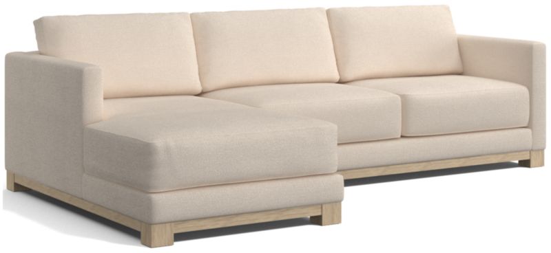 Gather Wood Base 2-Piece Sectional - image 0 of 7