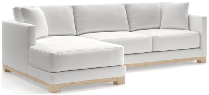 Gather Wood Base 2-Piece Sectional - image 0 of 10