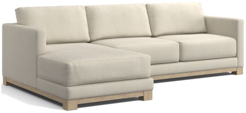 Gather Wood Base 2-Piece Sectional - image 0 of 7