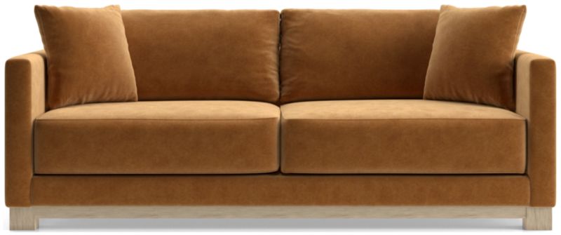 Gather Wood Base Sofa 89" - image 0 of 13