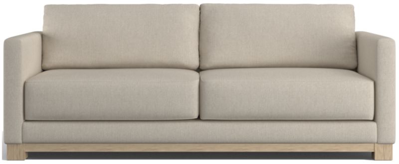 Gather Wood Base Sofa 89" - image 0 of 11