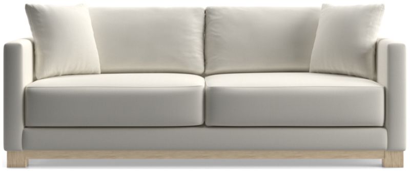 Gather Wood Base Sofa 89" - image 0 of 11