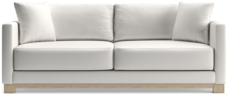 Gather Wood Base Sofa 89" - image 0 of 13