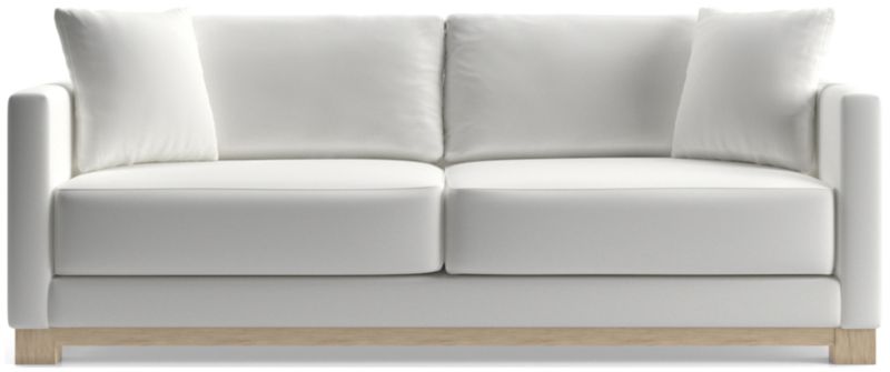 Gather Wood Base Sofa 89" - image 0 of 13