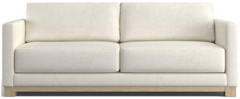 Gather Wood Base Sofa 89" - image 0 of 11