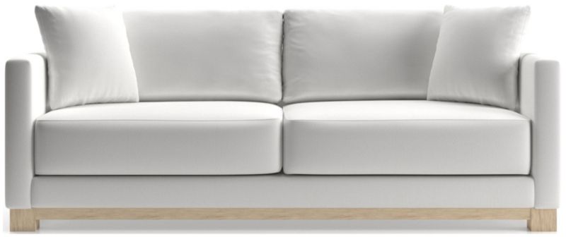 Gather Wood Base Sofa 89" - image 0 of 13