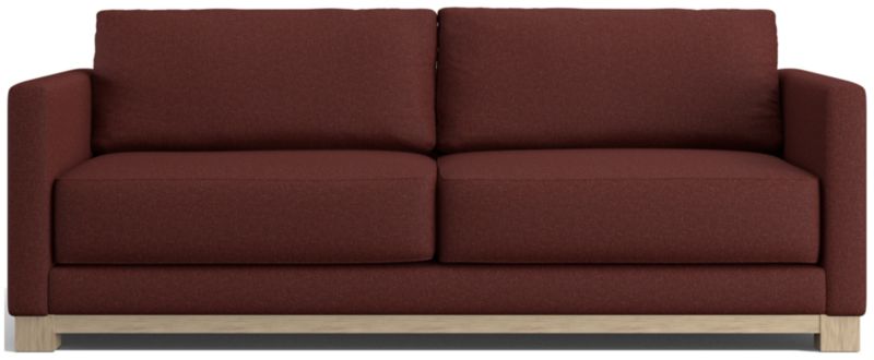 Gather Wood Base Sofa 89" - image 0 of 11