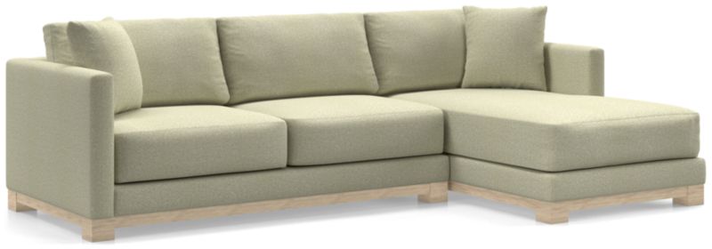 Gather Wood Base 2-Piece Sectional - image 0 of 10