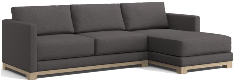 Gather Wood Base 2-Piece Sectional - image 0 of 7