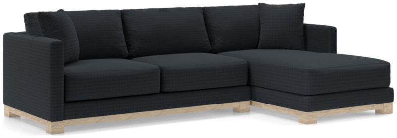 Gather Wood Base 2-Piece Sectional - image 0 of 10