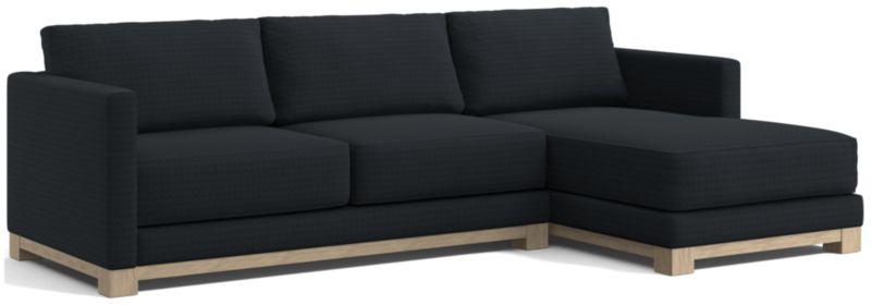 Gather Wood Base 2-Piece Sectional - image 0 of 9