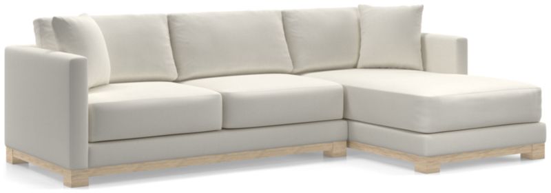 Gather Wood Base 2-Piece Sectional - image 0 of 10