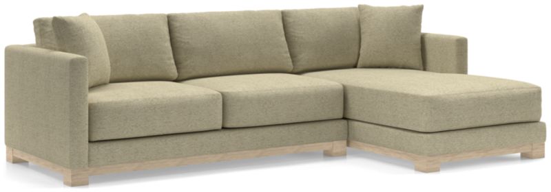 Gather Wood Base 2-Piece Sectional - image 0 of 10