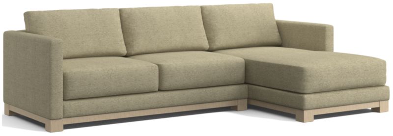 Gather Wood Base 2-Piece Sectional - image 0 of 7