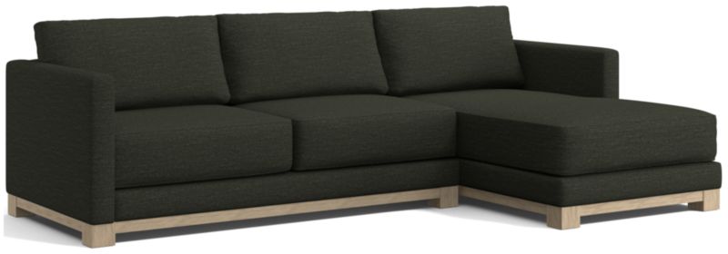 Gather Wood Base 2-Piece Sectional - image 0 of 7