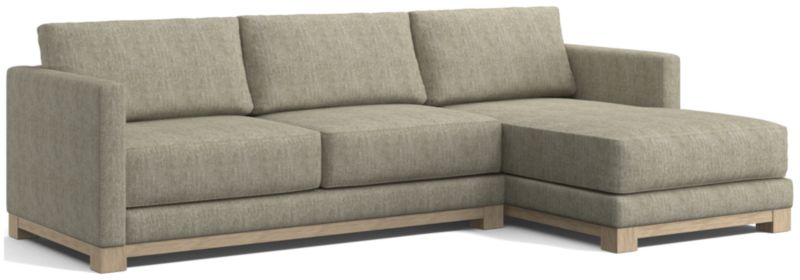 Gather Wood Base 2-Piece Sectional - image 0 of 7