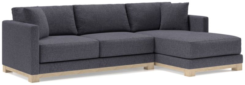 Gather Wood Base 2-Piece Sectional - image 0 of 10