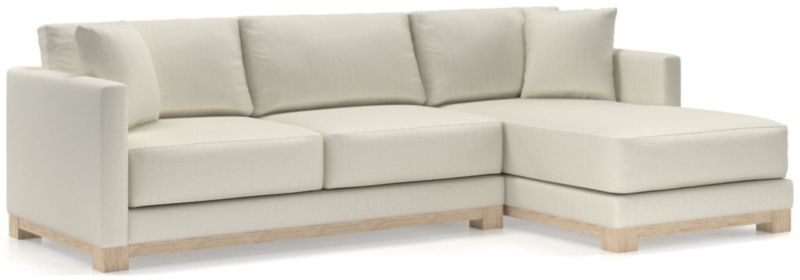 Gather Wood Base 2-Piece Sectional - image 0 of 10