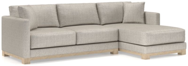 Gather Wood Base 2-Piece Sectional - image 0 of 10