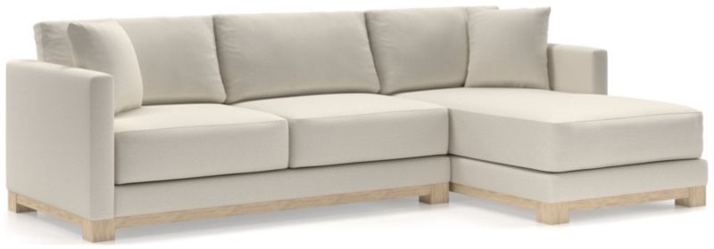 Gather Wood Base 2-Piece Sectional - image 0 of 10