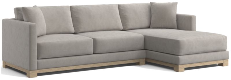 Gather Wood Base 2-Piece Sectional - image 0 of 10