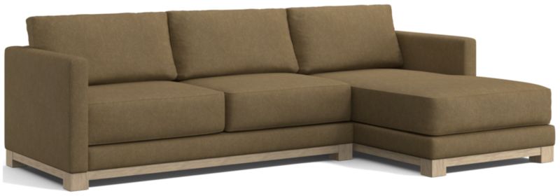 Gather Wood Base 2-Piece Sectional - image 0 of 9