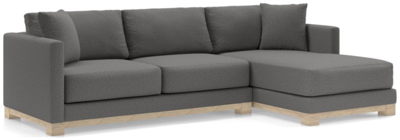 Gather Wood Base 2-Piece Sectional - image 0 of 10