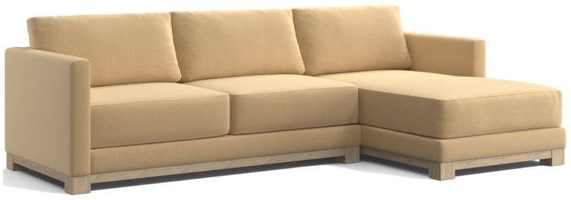 Gather Wood Base 2-Piece Sectional - image 0 of 7