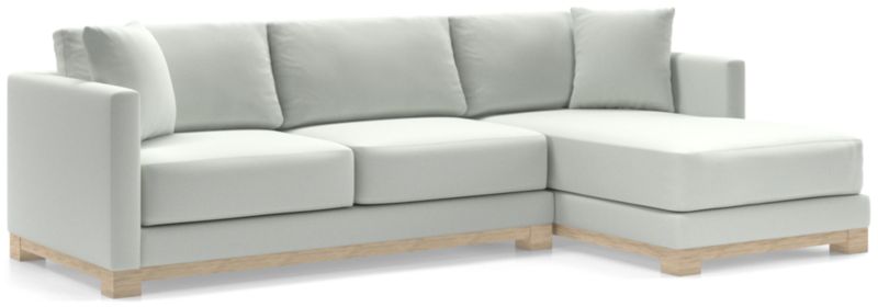 Gather Wood Base 2-Piece Sectional - image 0 of 10