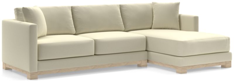 Gather Wood Base 2-Piece Sectional - image 0 of 10