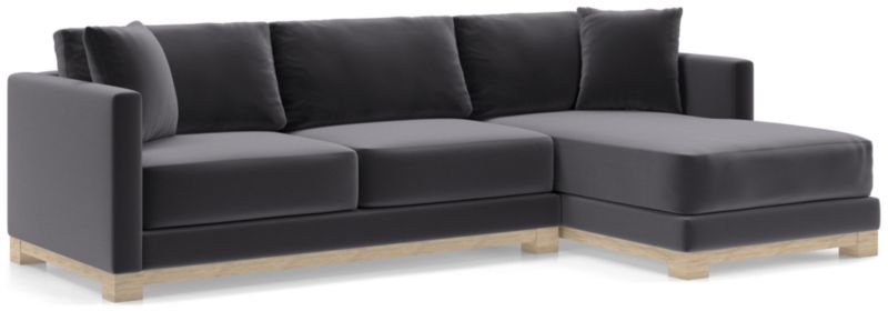 Gather Wood Base 2-Piece Sectional - image 0 of 10