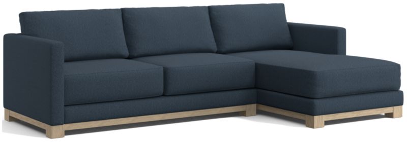 Gather Wood Base 2-Piece Sectional - image 0 of 7