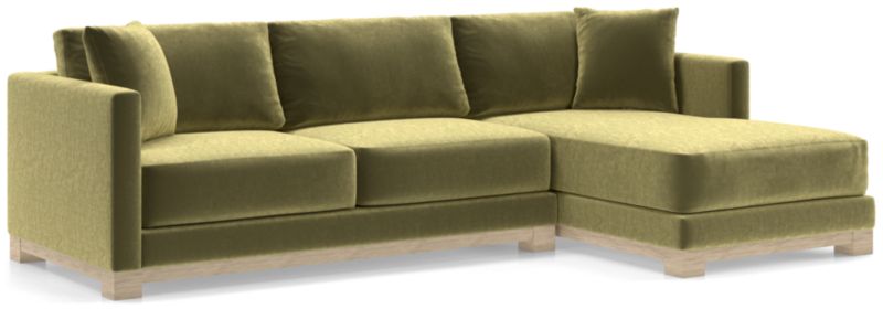 Gather Wood Base 2-Piece Sectional - image 0 of 10