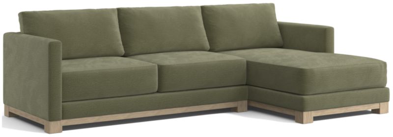 Gather Wood Base 2-Piece Sectional - image 0 of 9