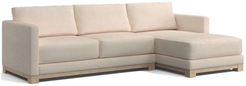 Gather Wood Base 2-Piece Sectional - image 0 of 7