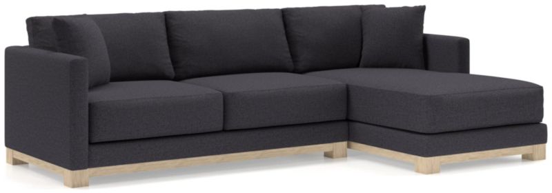 Gather Wood Base 2-Piece Sectional - image 0 of 10