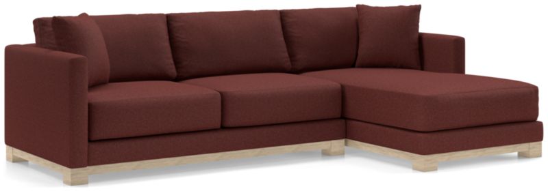 Gather Wood Base 2-Piece Sectional - image 0 of 10