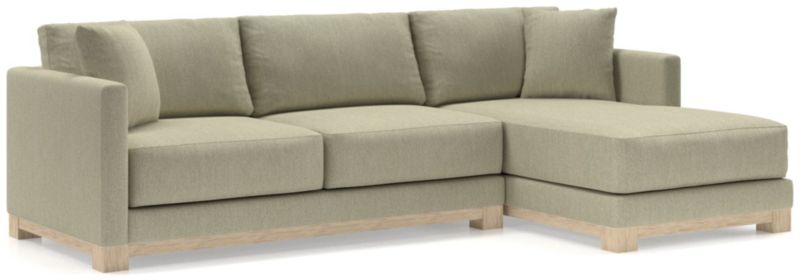 Gather Wood Base 2-Piece Sectional - image 0 of 10