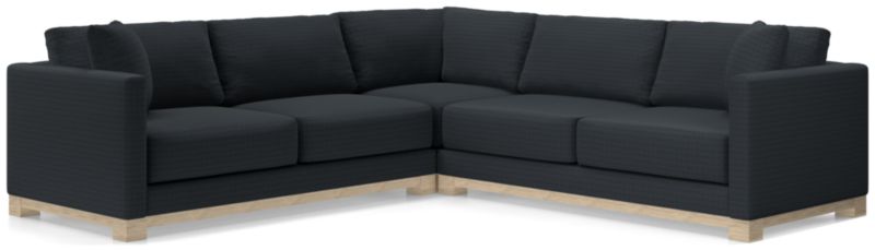 Gather Wood Base 3-Piece L-Shaped Sectional - image 0 of 8