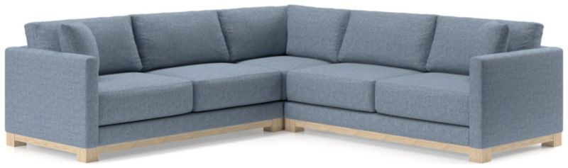 Gather Wood Base 3-Piece L-Shaped Sectional - image 0 of 8