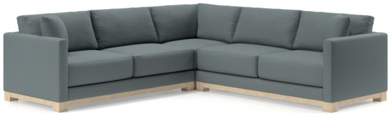 Gather Wood Base 3-Piece L-Shaped Sectional - image 0 of 8