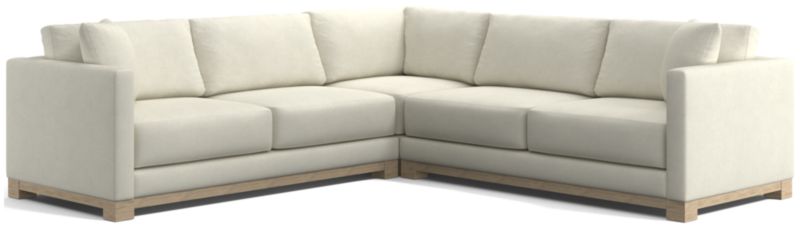 Gather Wood Base 3-Piece L-Shaped Sectional - image 0 of 8