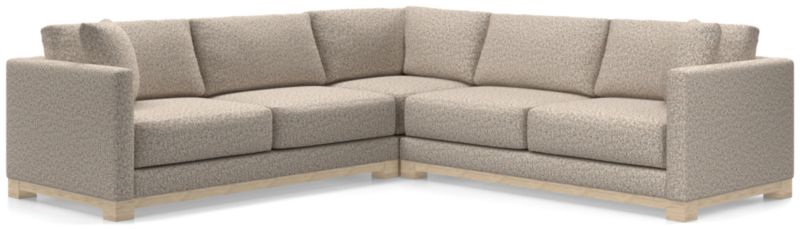 Gather Wood Base 3-Piece L-Shaped Sectional - image 0 of 8