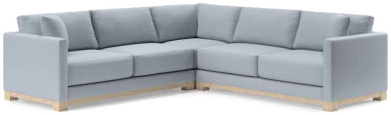 Gather Wood Base 3-Piece L-Shaped Sectional - image 0 of 8