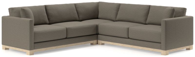 Gather Wood Base 3-Piece L-Shaped Sectional - image 0 of 8